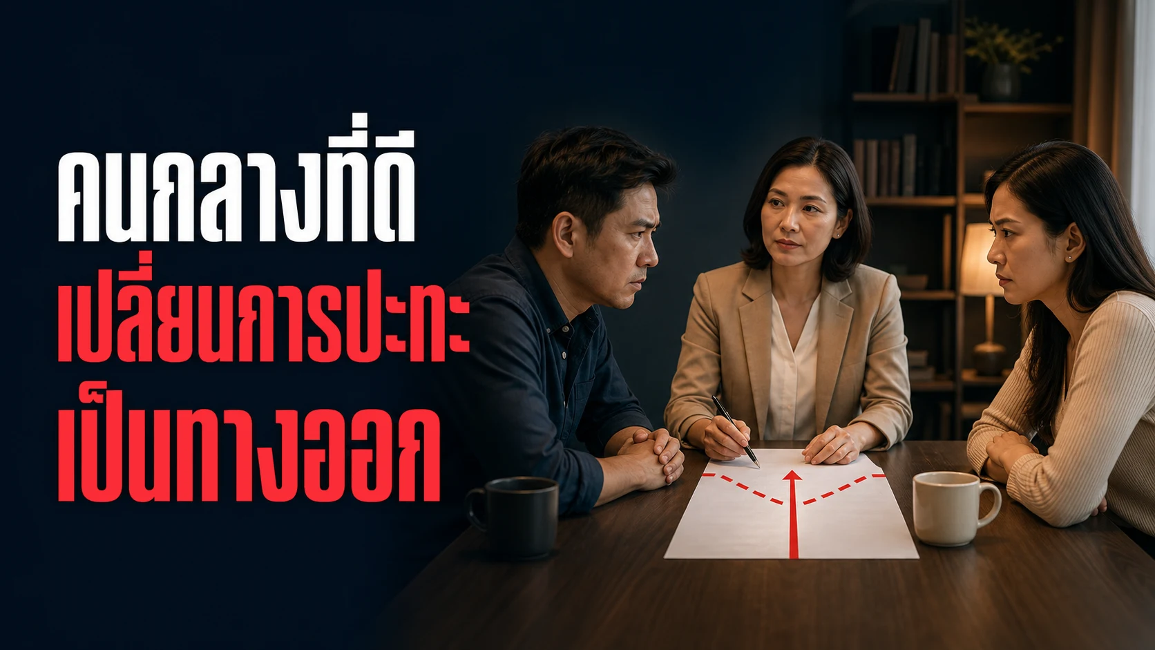 เป็น "คนกลาง" ไกล่เกลี่ยความขัดแย้งได้ผลจริงไหม งานวิจัยจากศาลเยาวชนถึงสมรภูมิสงครามชวนดู