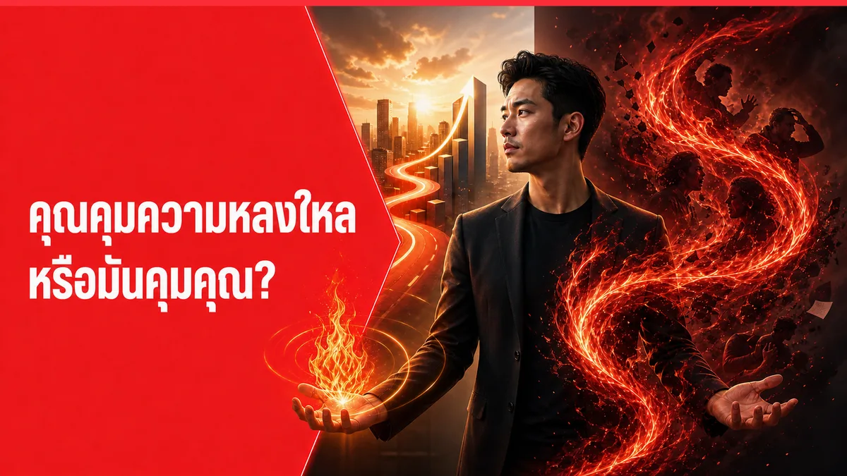 ความหลงใหลในธุรกิจมีสองแบบ แบบหนึ่งพาไปไกล อีกแบบพาไปเผาตัวเอง