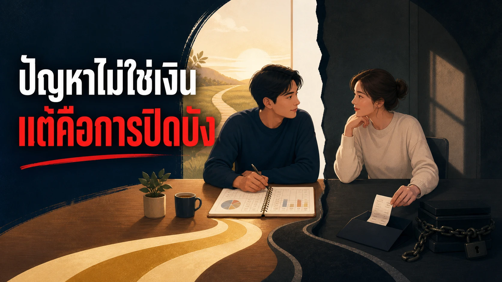 ทำไมคู่รักที่คุยเรื่องเงินกันตรงๆ ถึงมีความสัมพันธ์ที่ดีกว่า งานวิจัยชี้ปัญหาไม่ได้อยู่ที่เงินน้อย แต่อยู่ที่การปิดบัง