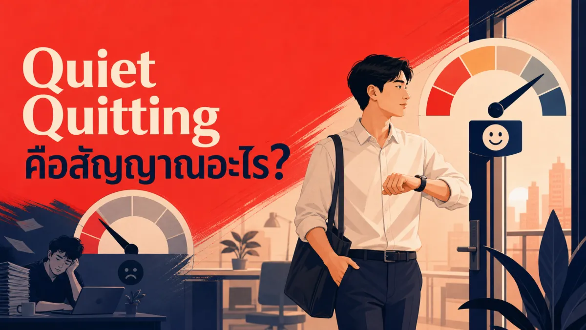"Quiet Quitting" ไม่ใช่แค่แฮชแท็กบน TikTok แต่คือสิ่งที่ Gallup วัดมาเกือบ 20 ปี งานวิจัยบอกอะไรบ้าง