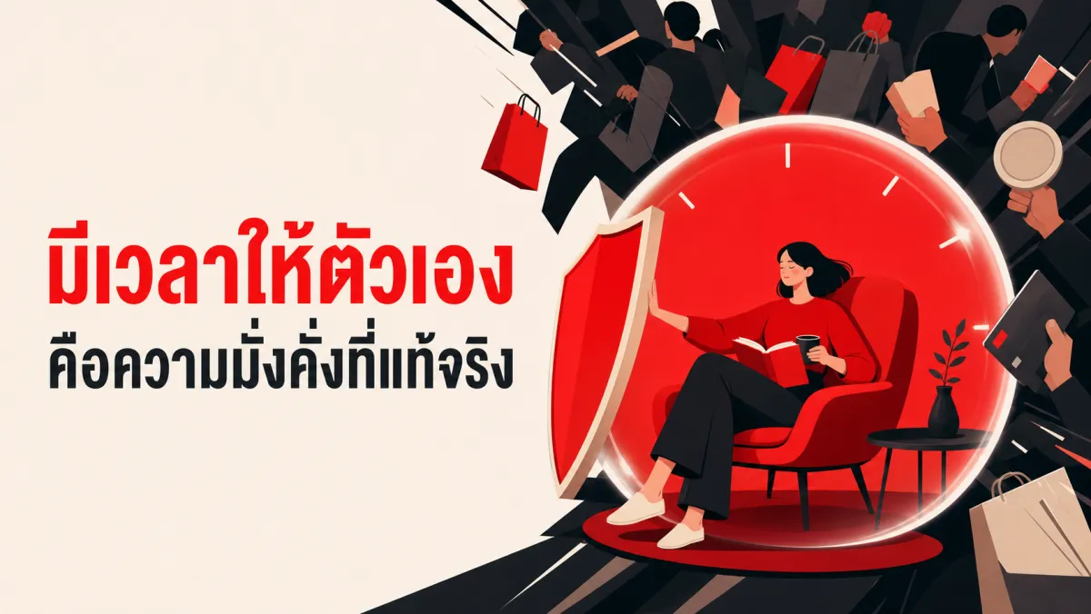 ทำไมการมี "เวลาเป็นของตัวเอง" ถึงทำให้มีความสุขมากกว่าการมี "เงิน" หรือ "ของ" เพิ่มขึ้น